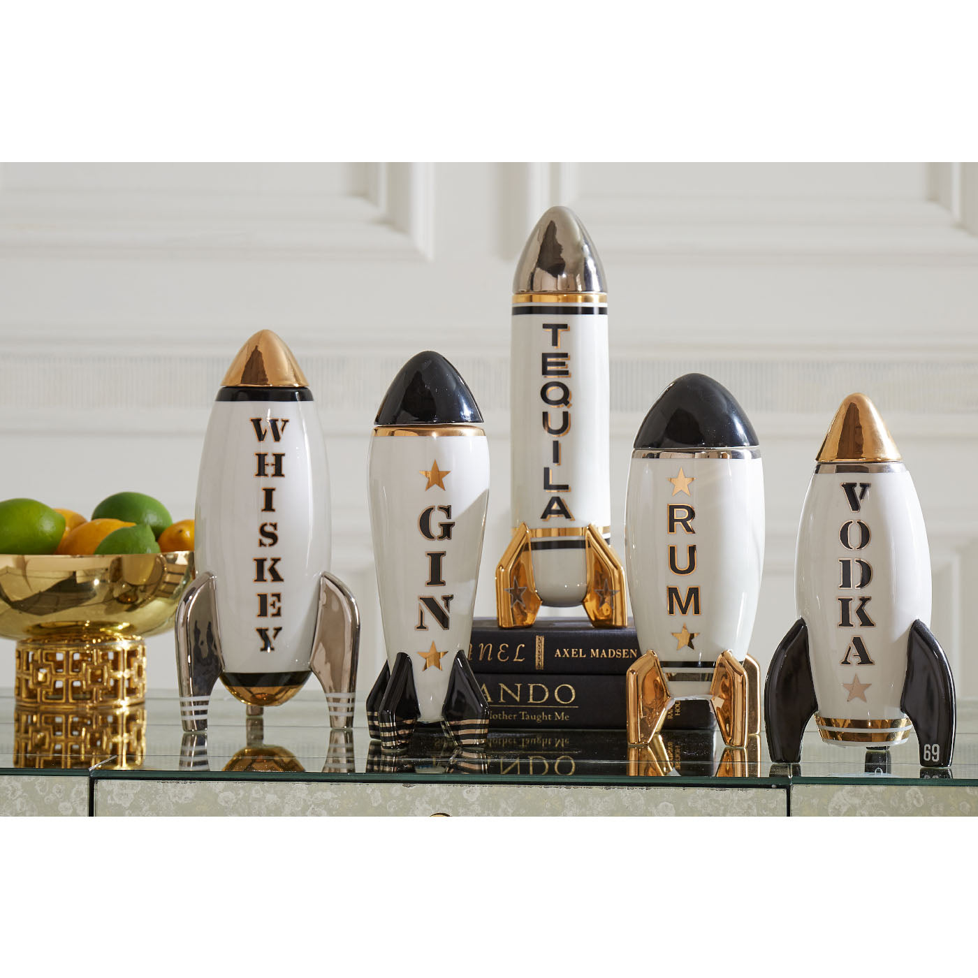 Jonathan Adler Rocket Dekanter Kollektion