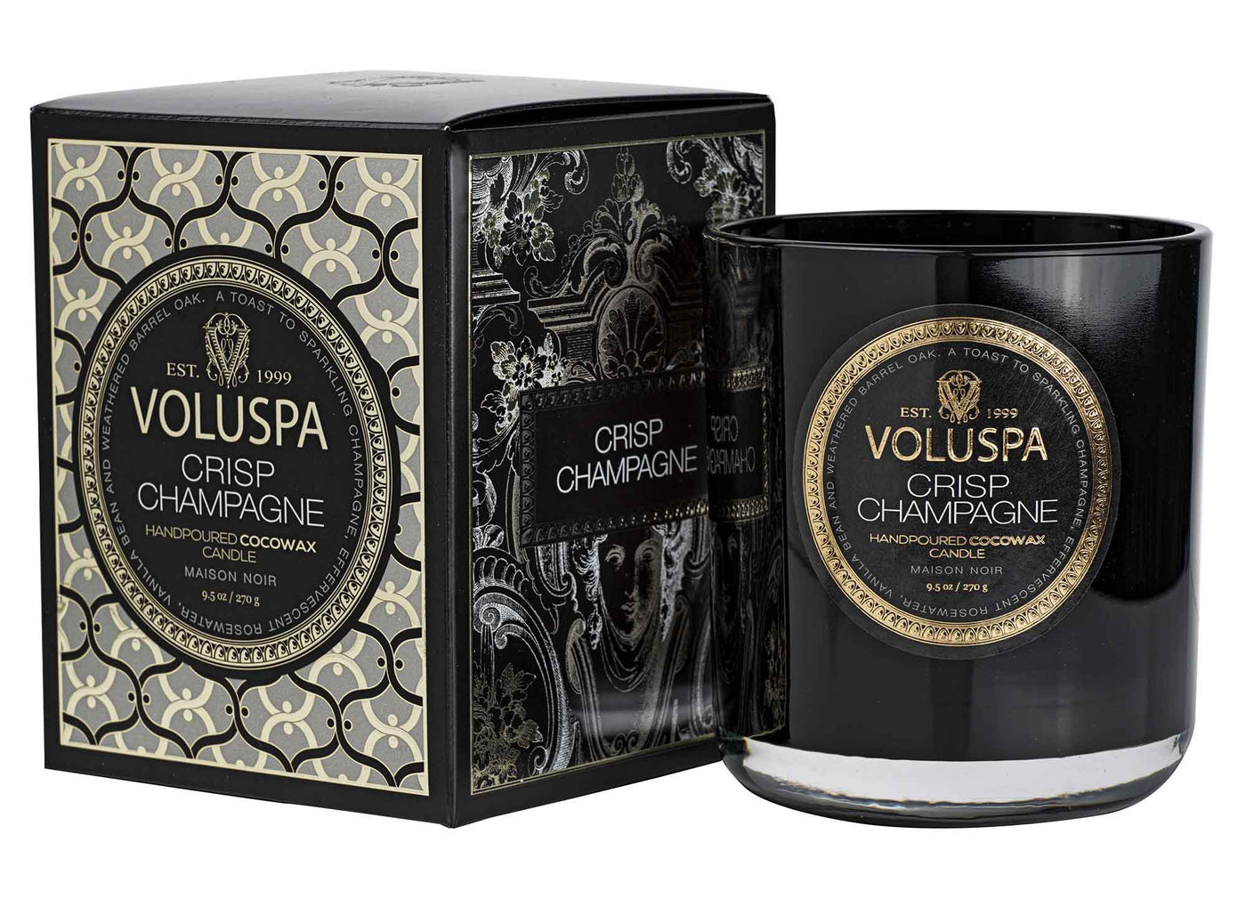 Voluspa Duftkerze Crisp Champagne | Classic Candle