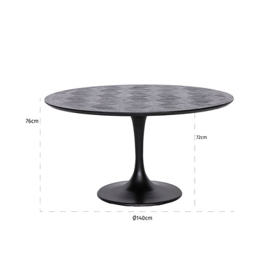 Richmond Interiors Round dining table Blax | ø 140 cm