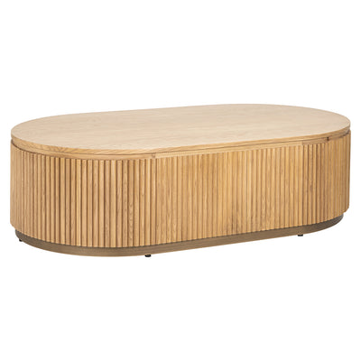 Richmond InteriorsOval Coffee Table Belfort | Natural oak