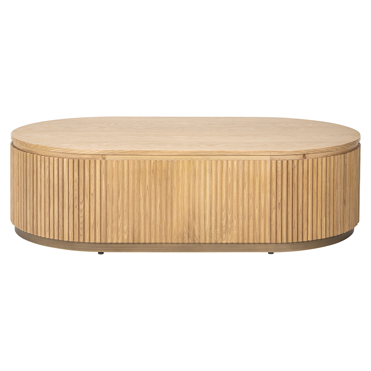 Richmond InteriorsOval Coffee Table Belfort | Natural oak