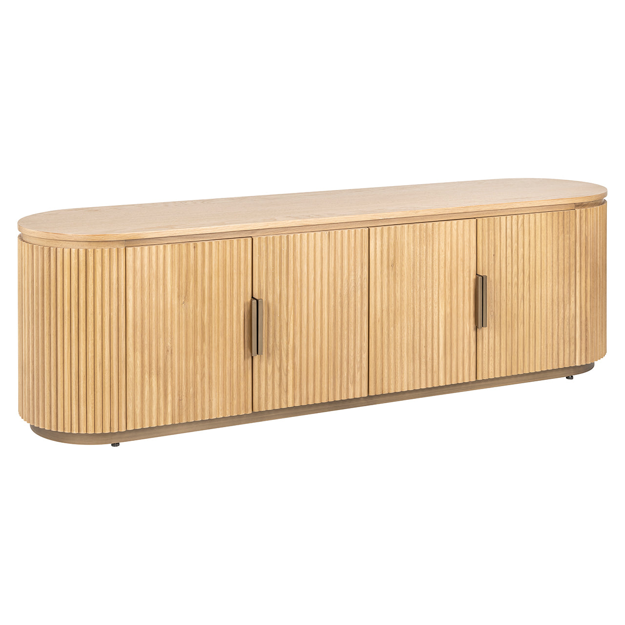 Richmond Interiors TV Lowboard Belfort 4-türig | Natural oak