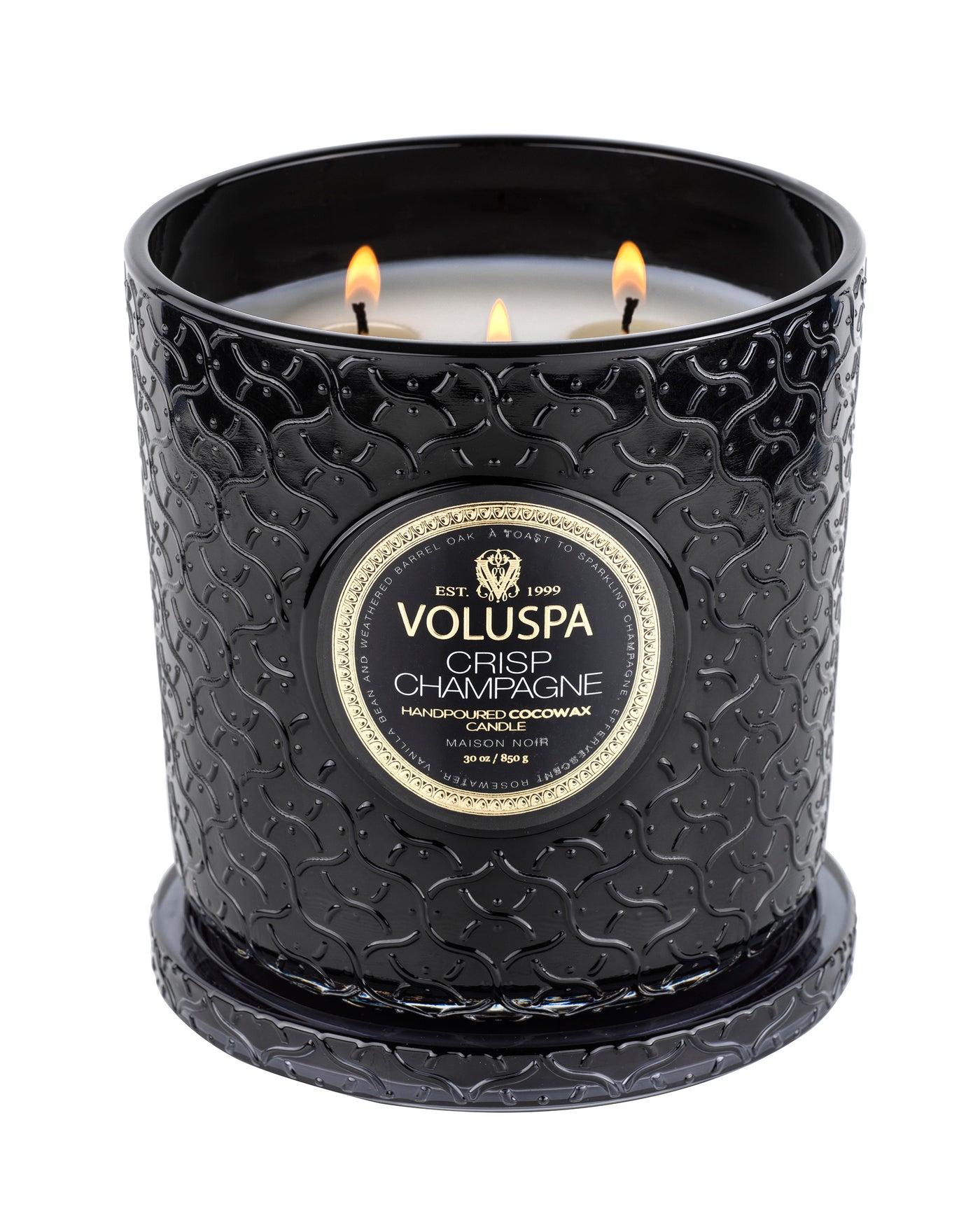 Voluspa 3-Docht Duftkerze Crisp Champagne | Luxe Candle