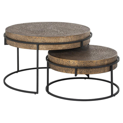 Richmond Interiors 2er Set Couchtisch Derby