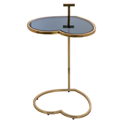 Richmond Interiors Side Table Love Heart | gold