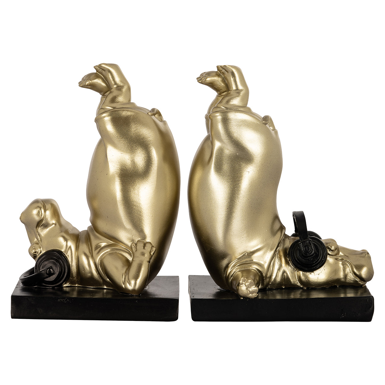 Richmond InteriorsSet of 2 bookends Hippo