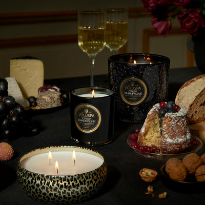 Voluspa Duftkerze Crisp Champagne | Classic Candle