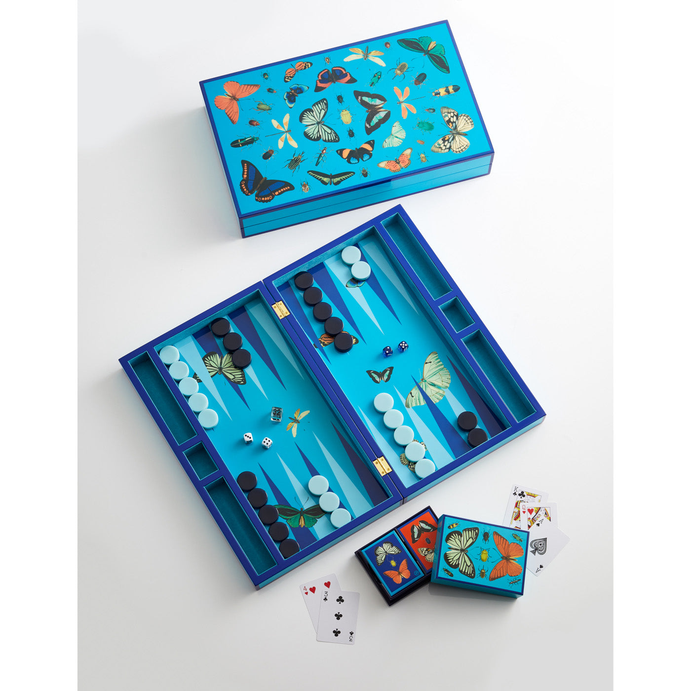 Jonathan Adler Backgammon Spiel Botanist