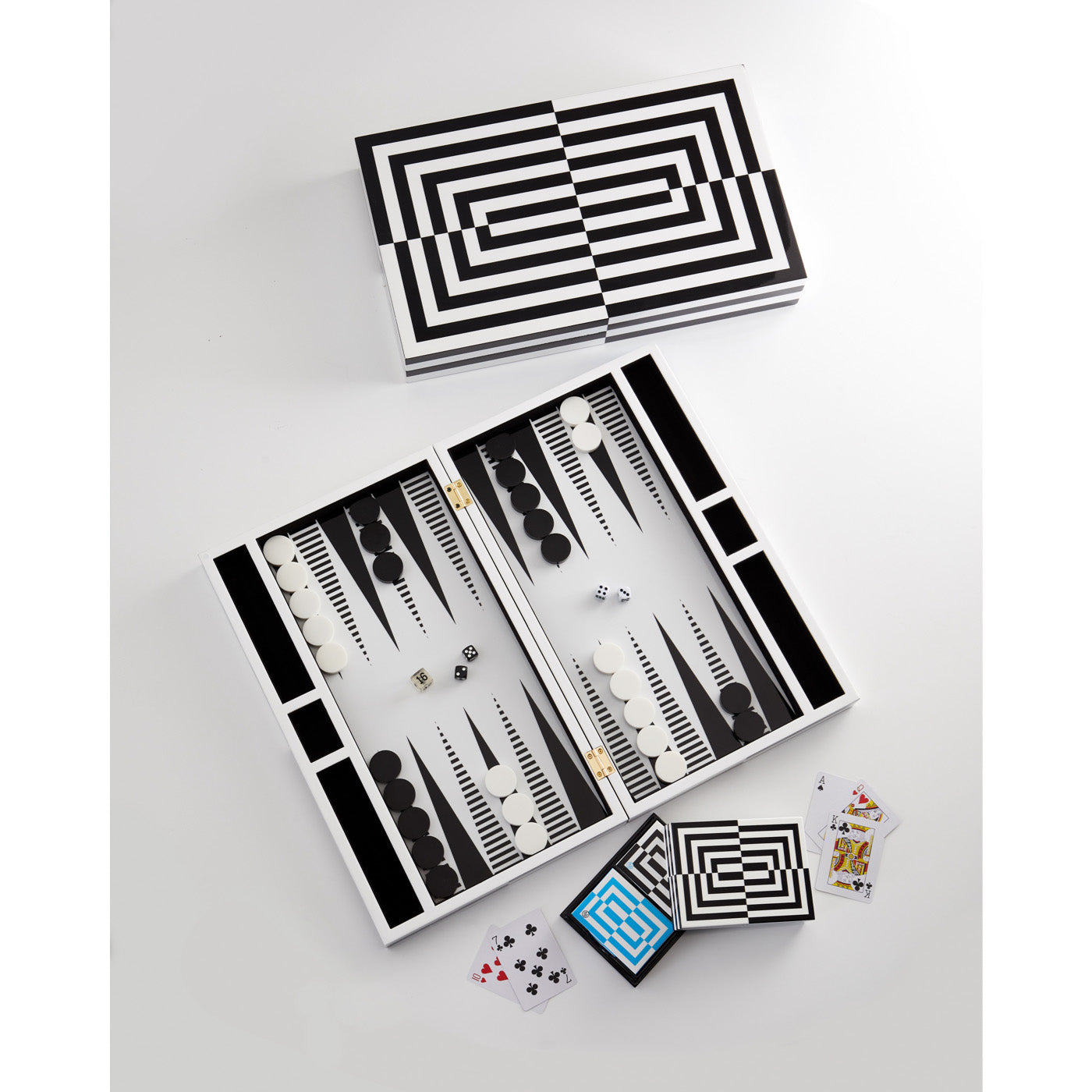 Jonathan Adler Kartenspiel Op Art Lacquer