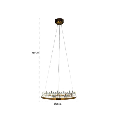 Richmond Interiors Ceiling light Ziggy | Gold