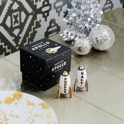 apollo salt and pepper set holiday - styled view