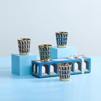 Jonathan Adler 4er Set Trinkgläser Arcade