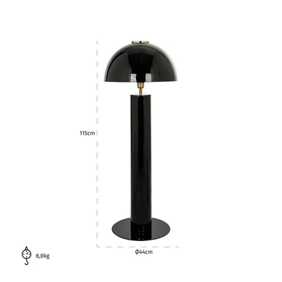 Richmond Interiors Table Lamp Ché | Black