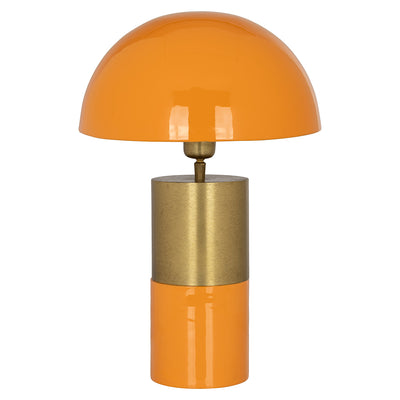 Richmond Interiors Table Lamp Twilla | Orange-Gold