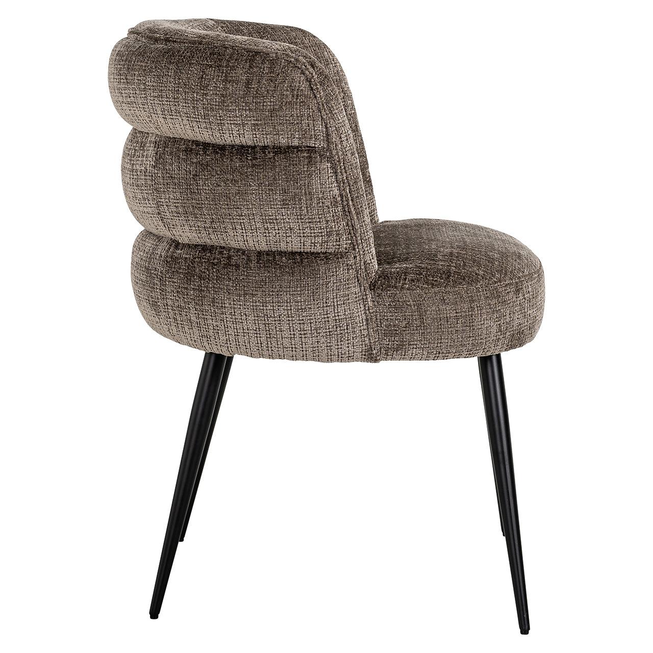 Richmond InteriorsChenille Dining Chair Stella | Stone