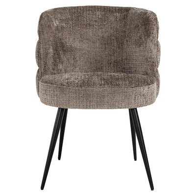 Richmond InteriorsChenille Dining Chair Stella | Stone