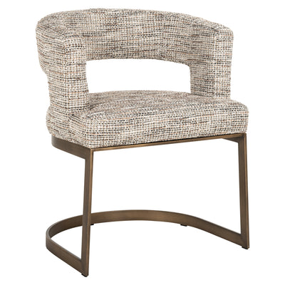 Richmond InteriorsChenille Swivel Chair Cheyenne | Desert