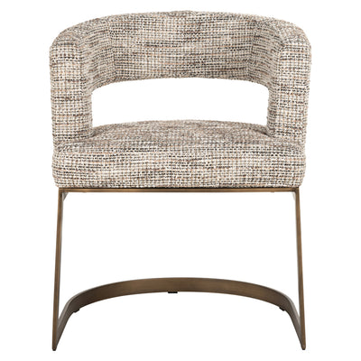 Richmond InteriorsChenille Swivel Chair Cheyenne | Desert