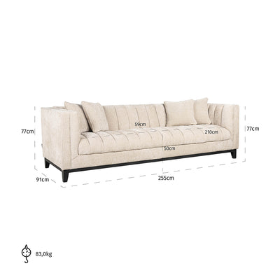 Richmond InteriorsBeauchamp Sofa | Unicorn 11 cream