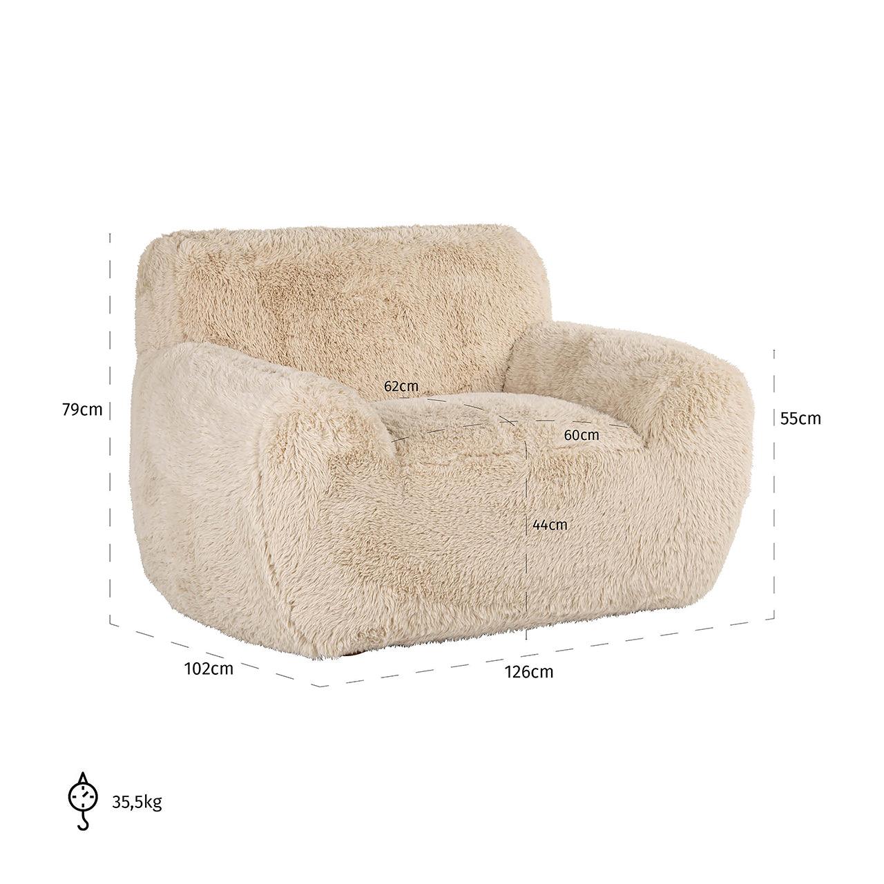 Richmond Interiors Teddy-Sessel Comfy | sand