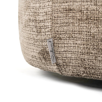 Richmond Interiors Chenille-Loungesessel Penelope | stone