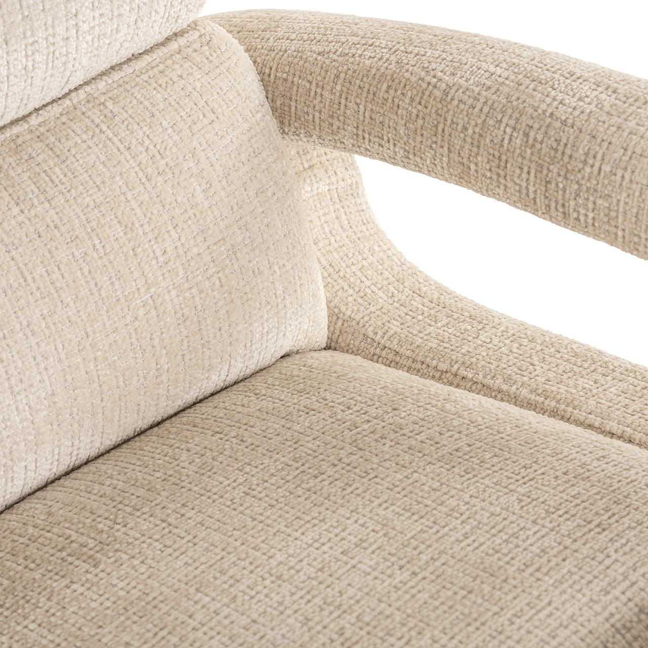 Richmond Interiors Chenille-Relaxsessel Denvi | beige