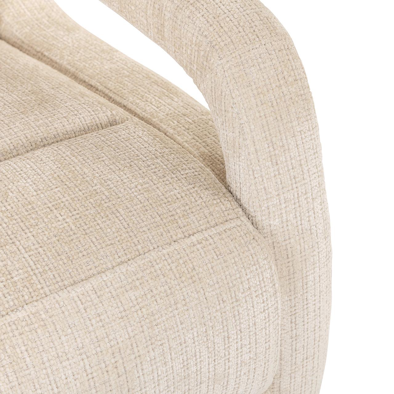 Richmond Interiors Chenille-Relaxsessel Denvi | beige