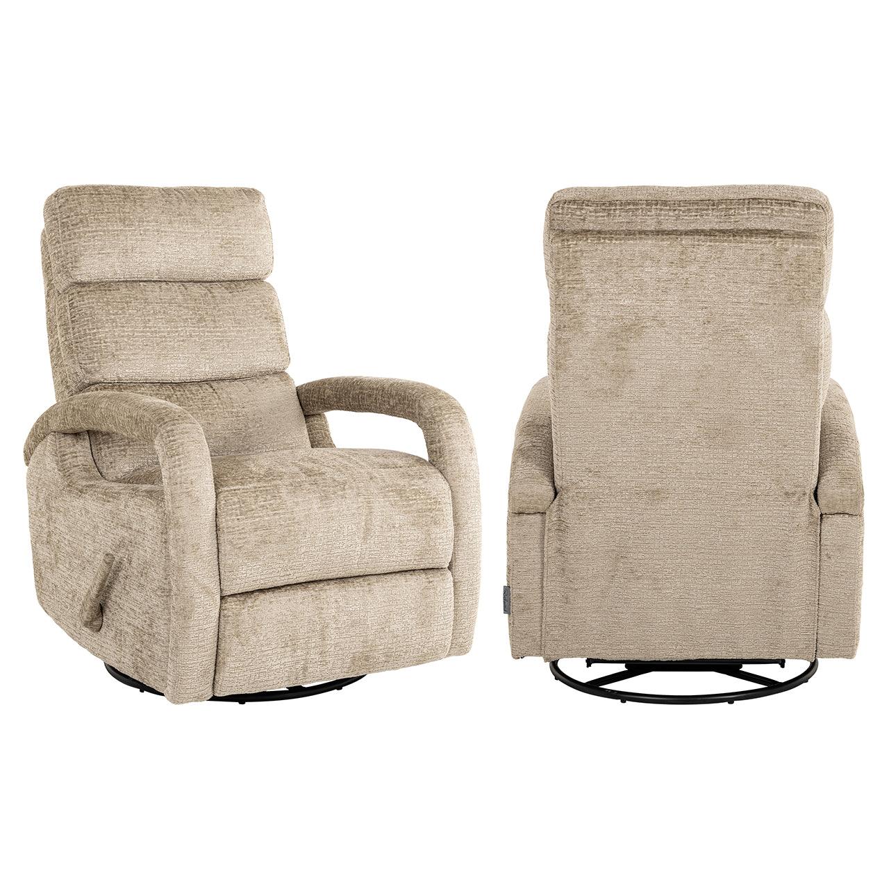 Richmond Interiors Chenille-Relaxsessel Denvi | desert