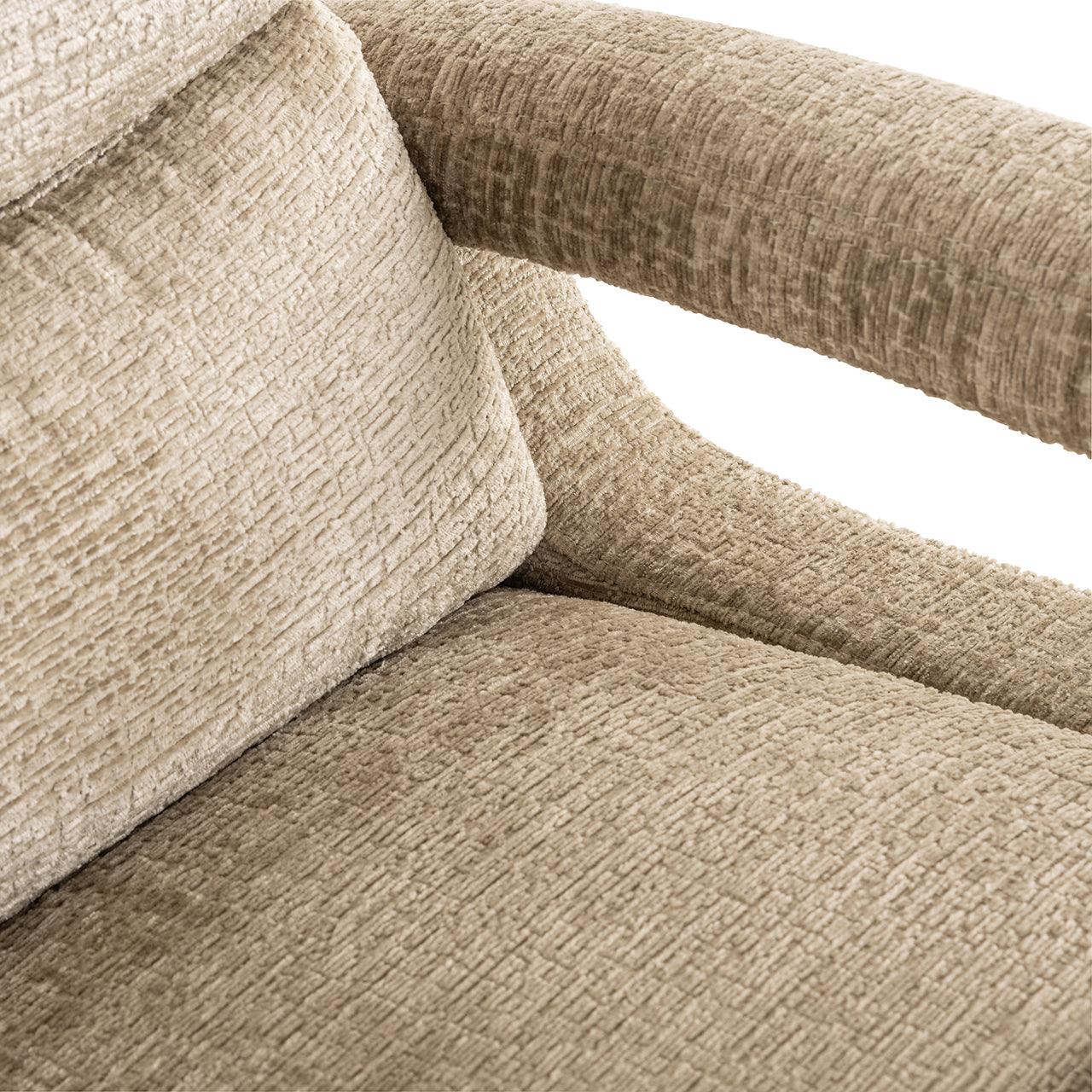 Richmond Interiors Chenille-Relaxsessel Denvi | desert