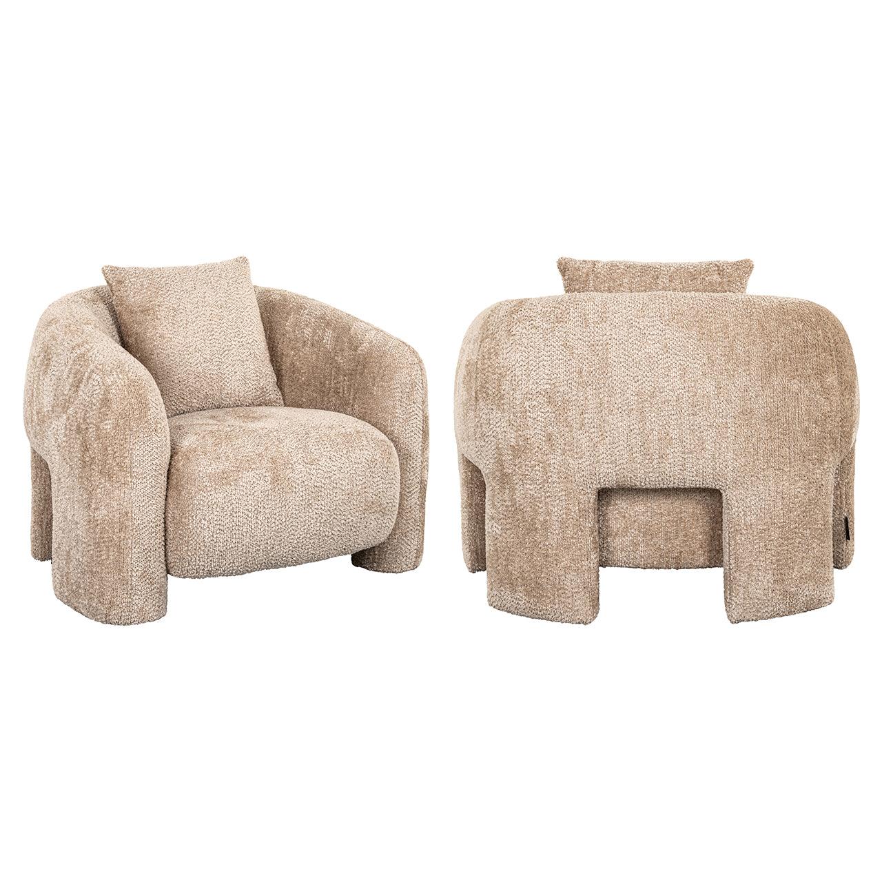 Richmond Interiors Loungesessel Milania | beige