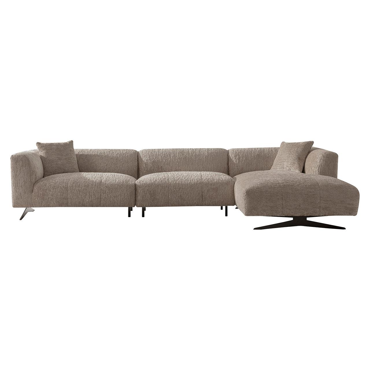 Richmond Interiors 3-Sitzer Sofa Hoxton mit Lounge rechts | beige