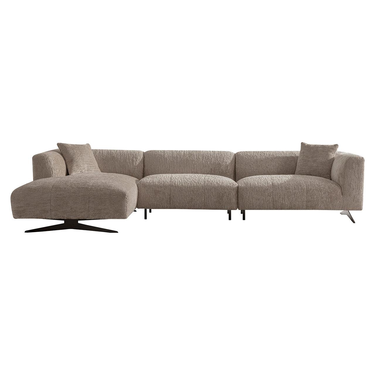 Richmond Interiors 3-Sitzer Sofa Hoxton mit Lounge links | beige