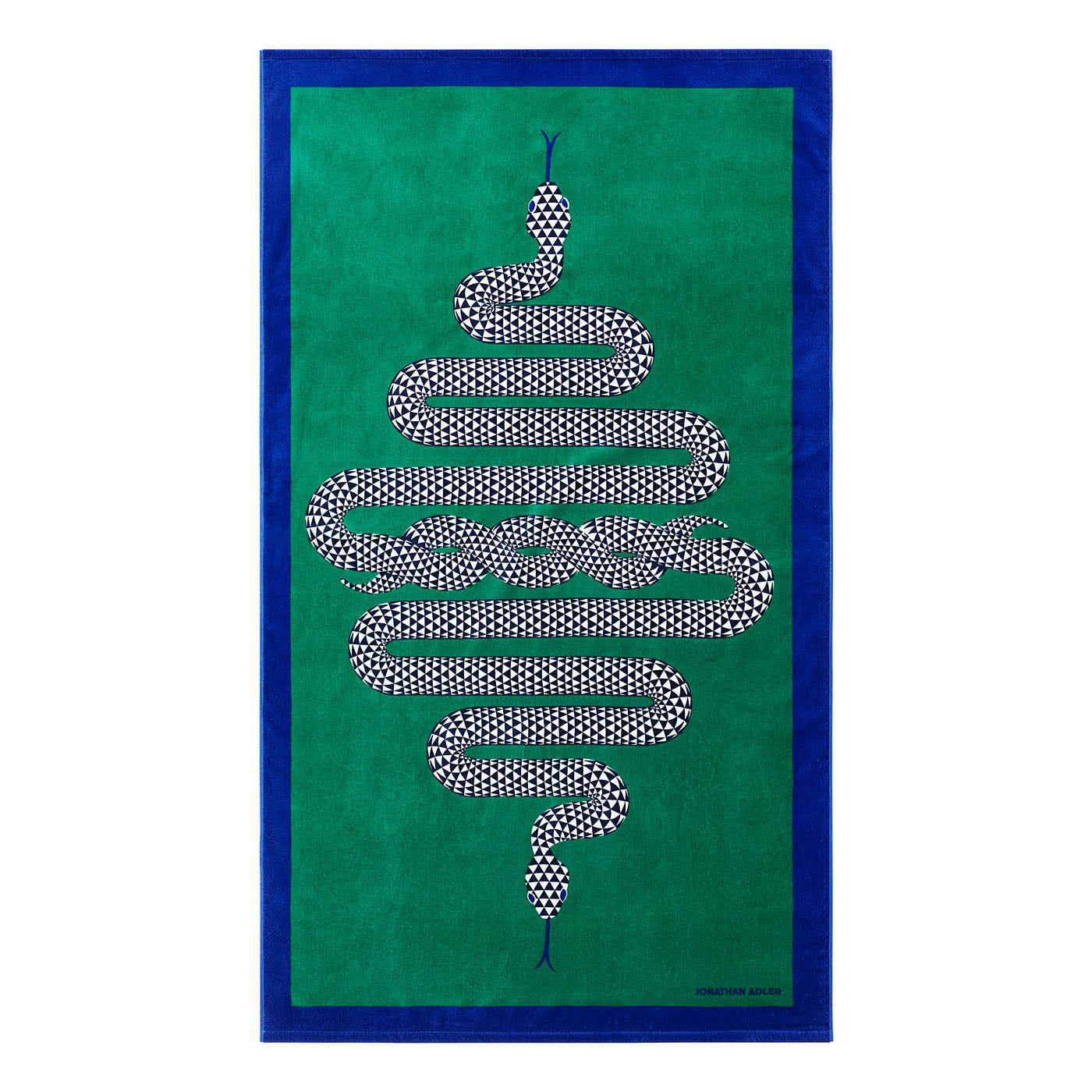 Jonathan Adler Strandtuch Snake | 102x178 cm