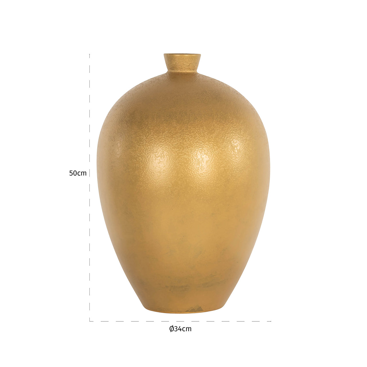 Richmond Interiors Vase Shirley | gold