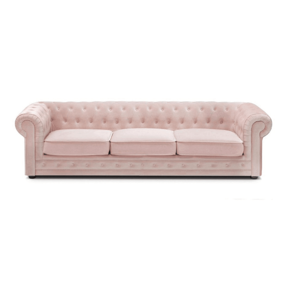 Abhika 3-Sitzer Chesterfield Samtsofa Daphne