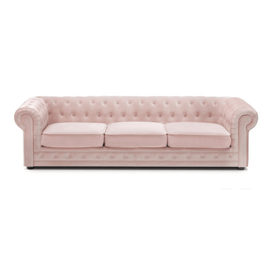 Abhika 3-Sitzer Chesterfield Samtsofa Daphne