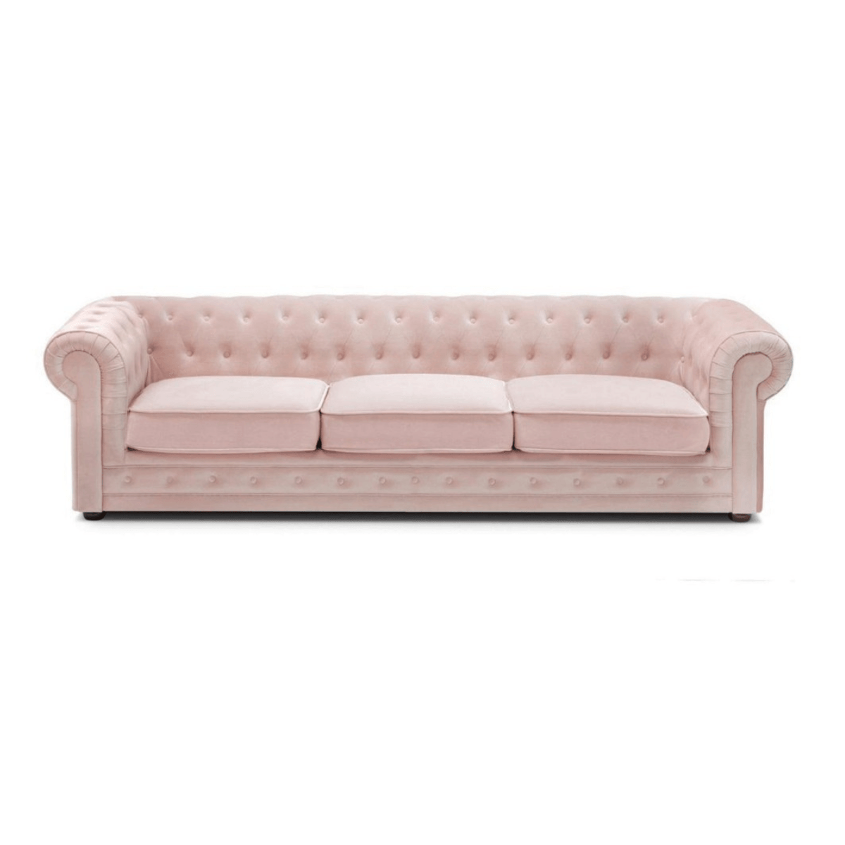 Abhika Abhika 3-Sitzer Chesterfield Samtsofa Daphne Codeso Living