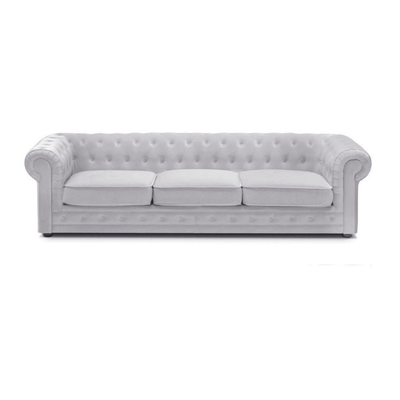 Abhika 3-Sitzer Chesterfield Samtsofa Daphne