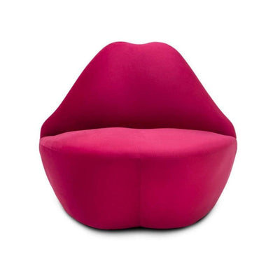 Abhika Sessel Lips Kussmund | Fuchsia