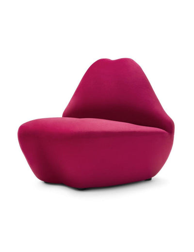 Abhika Sessel Lips Kussmund | Fuchsia