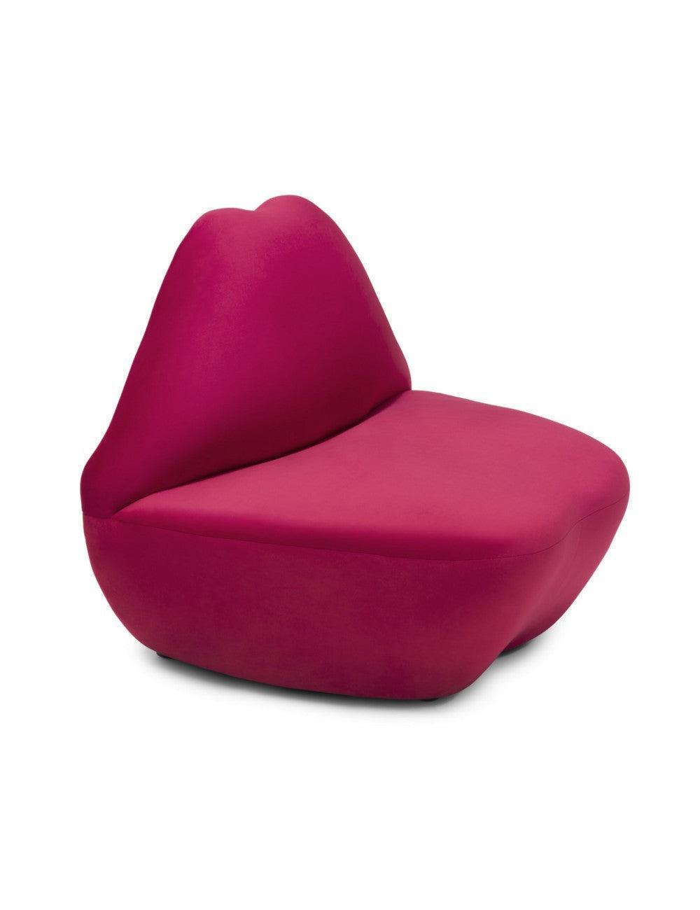 Abhika Sessel Lips Kussmund | Fuchsia