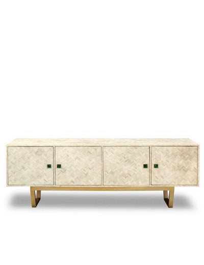 Abhika Abhika Sideboard Bonnie Ivory | 221x45 cm Codeso Living