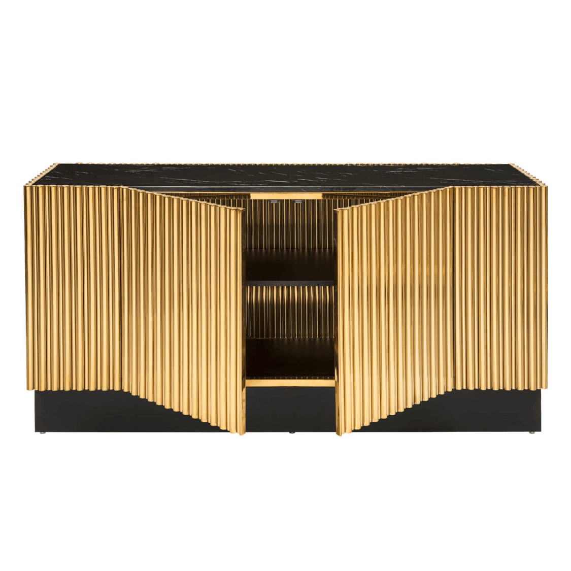 Abhika Sideboard Scotch | Gold