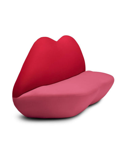 Abhika Abhika Sofa Kissy in Lippenform | Kirschrot Codeso Living