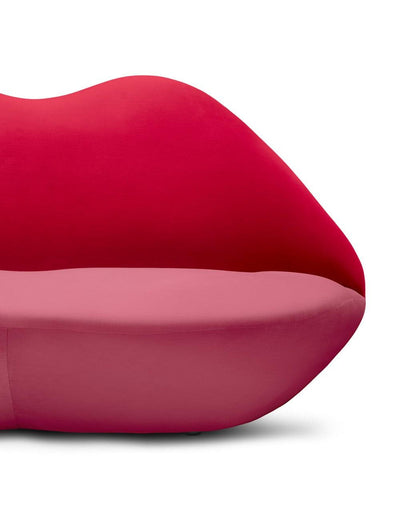 Abhika Abhika Sofa Kissy in Lippenform | Kirschrot Codeso Living