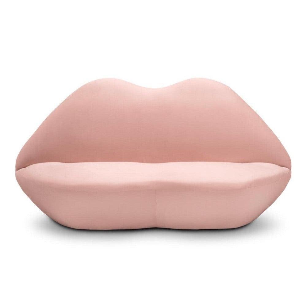 Abhika Sofa Kissy in Lippenform | Peach Fuzz