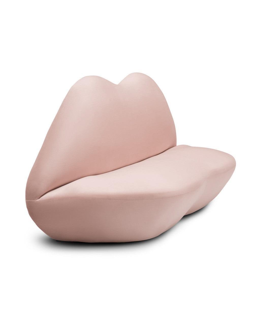 Abhika Sofa Kissy in Lippenform | Peach Fuzz