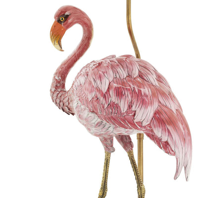 Abhika Tischlampe Flamingo Anthrazit | H 96 cm