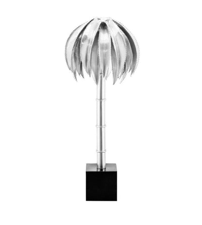 Abhika Tischlampe Canary Silber | H 72 cm Codeso Living