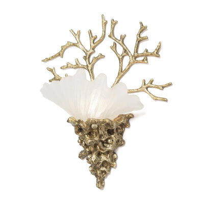 Abhika Abhika Wandlampe Krizia Shell | H 38 cm Codeso Living